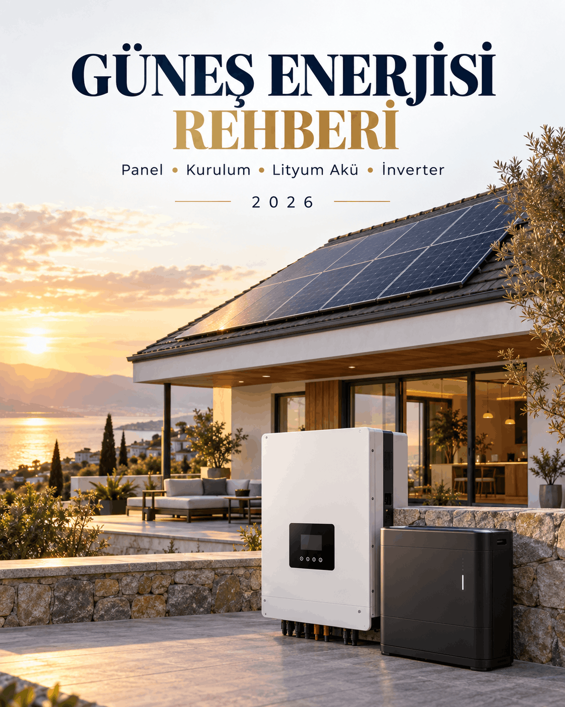 2026 Güneş Paneli Fiyatları ve Güneş Enerjisi Sistemi Kurulumu: Akü ve İnverter Seçim Rehberi