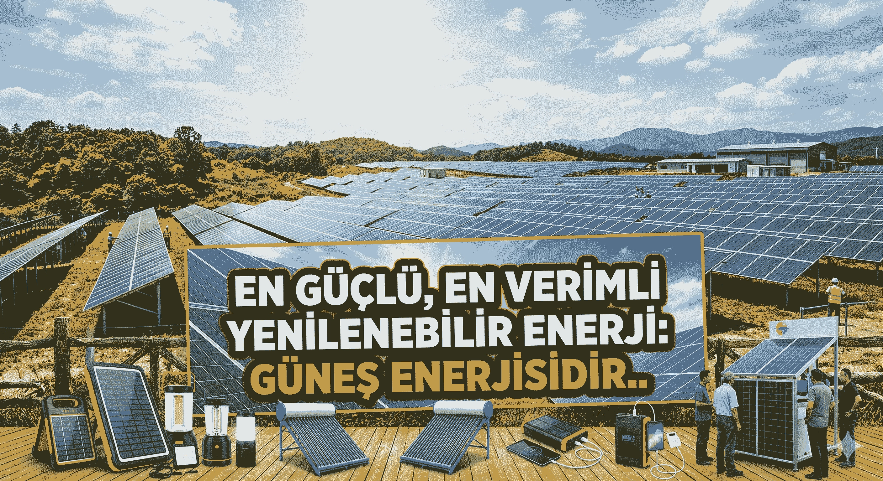 En Güçlü, En Verimli ve En Mantıklı Yenilenebilir Enerji: Güneş Enerjisi