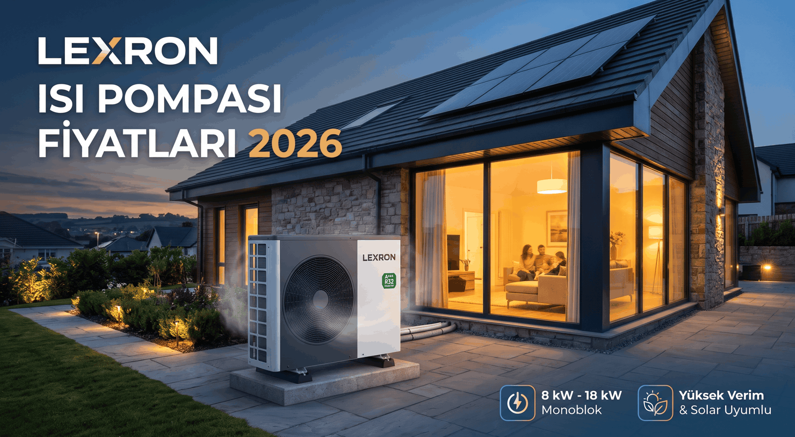 Lexron Isı Pompası Fiyatları 2026: Monoblok Modeller, Teknik Özellikler ve Maliyet Rehberi