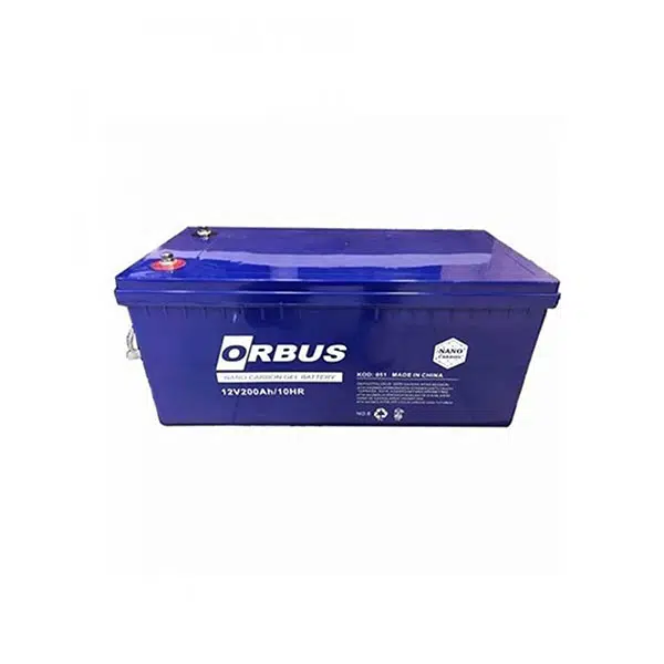 Orbus 12V 200Ah Deep Cycle Nano Carbon Jel Akü