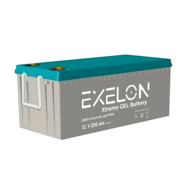 Exelon 12 Volt 200 Amper Jel Akü Derin Döngü Deep Cycle Exelon 12 Volt 200 Amper Jel Akü Derin Döngü Deep Cycle