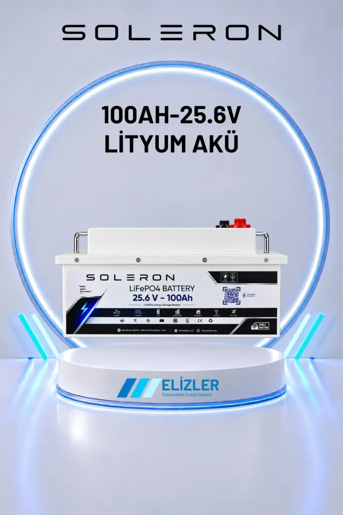 100AH-25.6V LİTYUM AKÜ