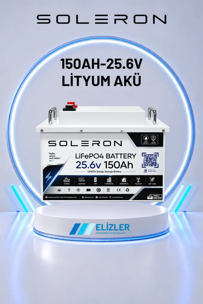 150AH-25.6V LİTYUM AKÜ