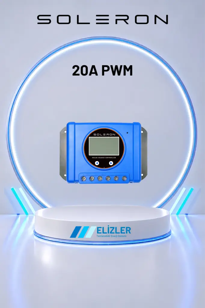 20A PWM ŞARJ KONTROL CİHAZI 12/24V