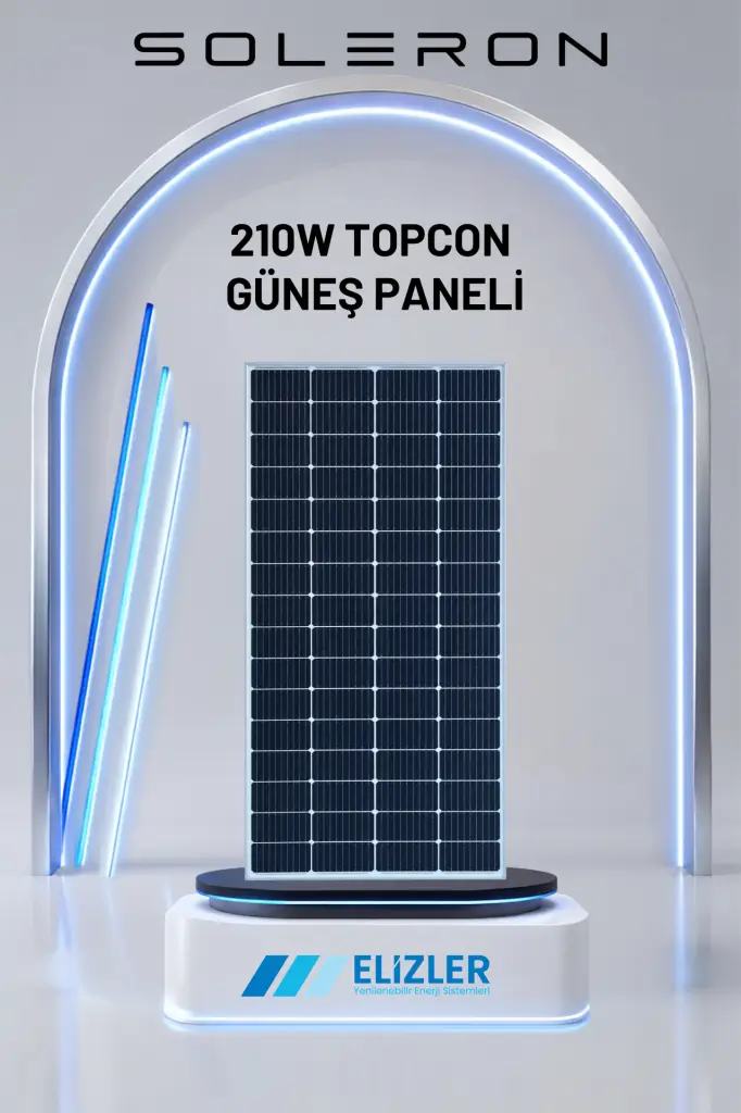 210W TOPCON GÜNEŞ PANELİ