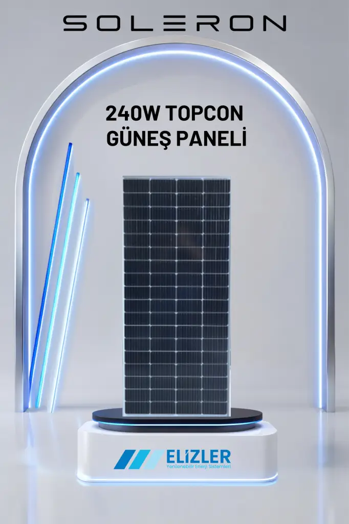 240W TOPCON GÜNEŞ PANELİ