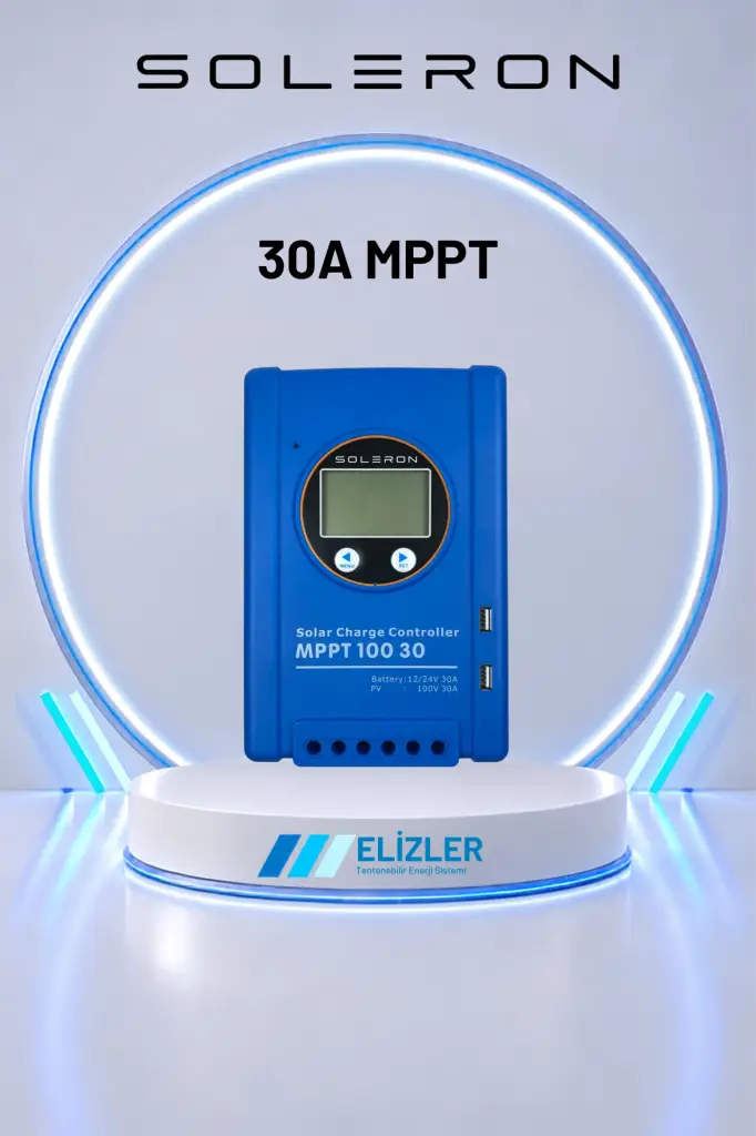 30A MPPT ŞARJ KONTROL CİHAZI 12/24V