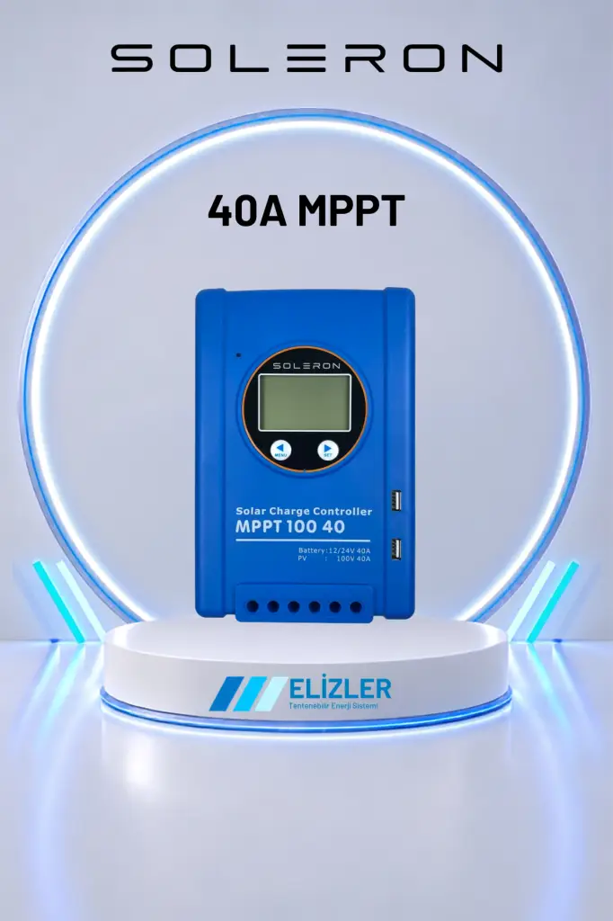 40A MPPT ŞARJ KONTROL CİHAZI 12/24V