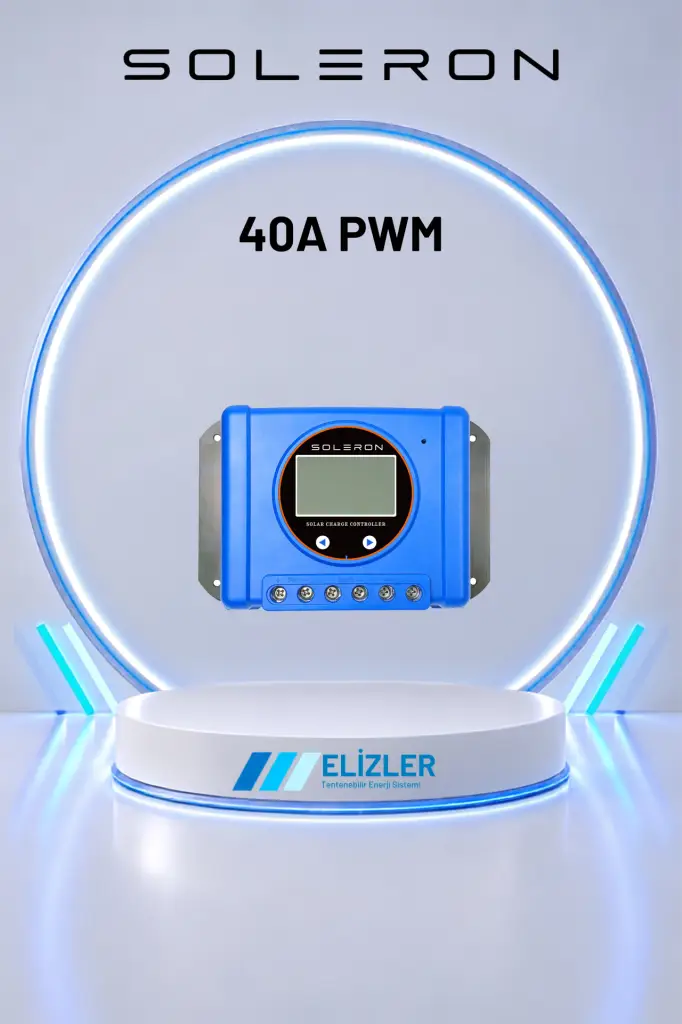 40A PWM ŞARJ KONTROL CİHAZI 12/24V