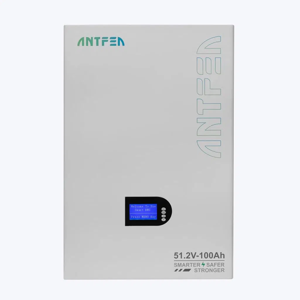 ANTFEA 51.2V (48V) 100 Ah 5.12 kwh LiFePo4 Duvar Tipi Batarya