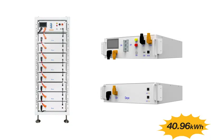 DEYE Yüksek Voltaj Lityum Akü 40.96 kWh