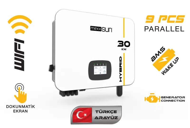 MEXXSUN 30 KW Hibrit HV inverter
